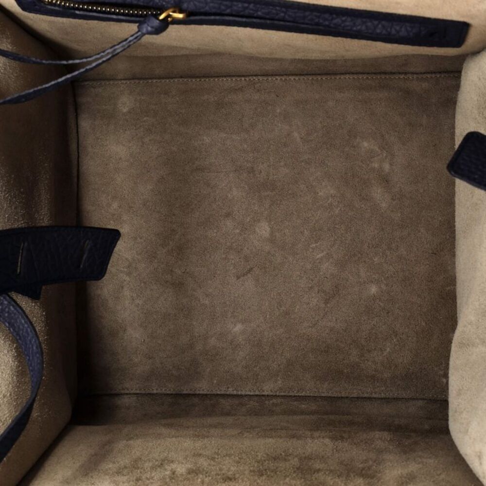 Celine Phantom Bag Grainy Leather Medium Blue - Picture 5 of 7
